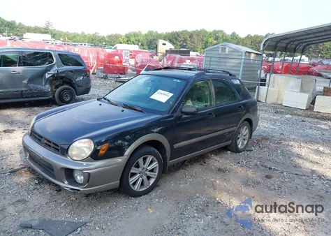2002 Subaru Impreza Outback Sport z USA, uszkodzony, nr VIN JF1GG68562G834898